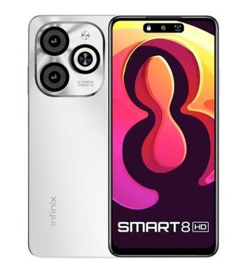 Smartphone Infinix Smart 8 HD 2Go 64Go Blanc 