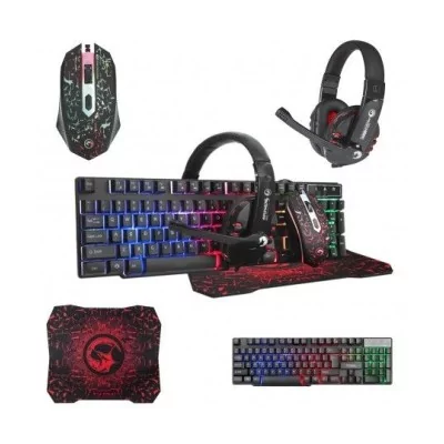 Globe Store - Pack Gaming Macro G301: Clavier + Souris + Casque + Tapis souris - N°1 du High-Tech en Tunisie !