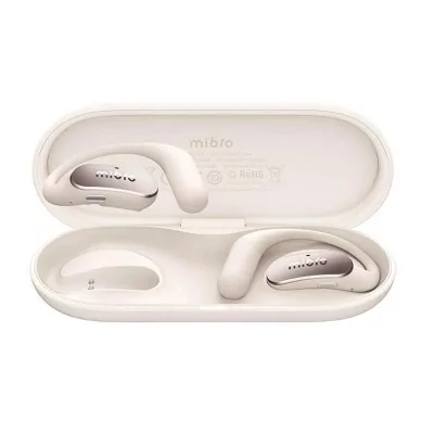 Globe Store - Ecouteur Sans Fil Mibro OpenEar Pro Blanc - N°1 du High-Tech en Tunisie !
