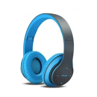 Globe Store - Iconix Casque Bluetooth - Support carte SD - Aux- Radio FM - bleu - N°1 du High-Tech en Tunisie !