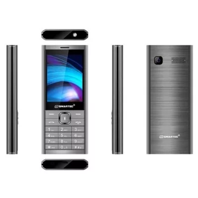 Globe Store - Téléphone Portable Smartec R28 Gris - N°1 du High-Tech en Tunisie !