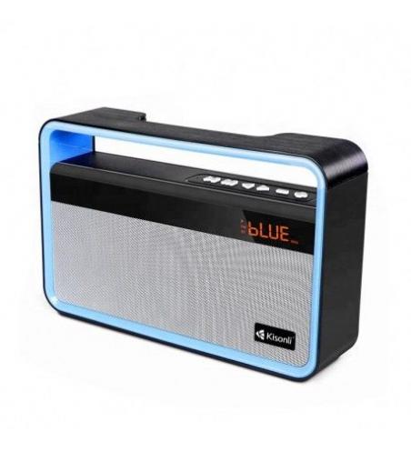 Globe Store GS - Haut-Parleur KISONLI G7 Bluetooth - Bleu - N°1 du High-Tech en Tunisie !