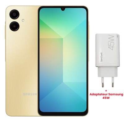 Globe Store - Smartphone Samsung Galaxy A06 4Go 64Go 5G - N°1 du High-Tech en Tunisie !