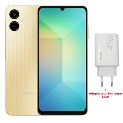 Globe Store - Smartphone Samsung Galaxy A06 4Go 64Go 5G - N°1 du High-Tech en Tunisie !