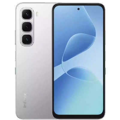 Globe Store - Smartphone Infinix Hot 60i 4G 6Go 128Go Silver - N°1 du High-Tech en Tunisie !