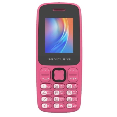 Globe Store - Téléphone Portable Geniphone A2 Mini Rose - N°1 du High-Tech en Tunisie !