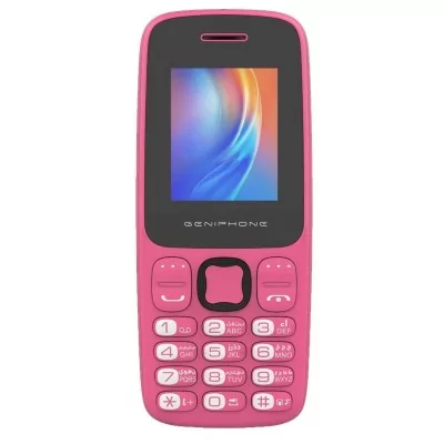 Globe Store - Téléphone Portable Geniphone A2 Mini Rose - N°1 du High-Tech en Tunisie !