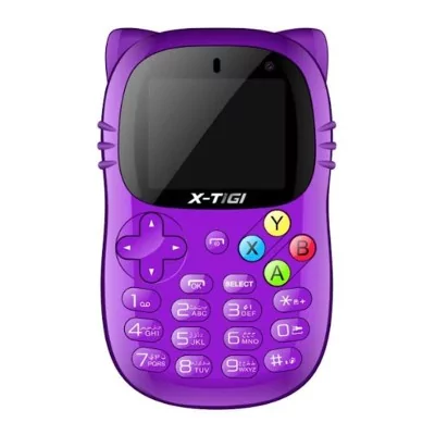 Globe Store - Téléphone Portable X-TIGI1 kids Violet - N°1 du High-Tech en Tunisie !