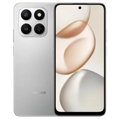 Globe Store - Smartphone Honor X7d 5G 6Go 128Go Silver - N°1 du High-Tech en Tunisie !