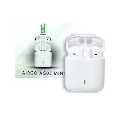 Globe Store - ECOUTEURS SANS FIL HILINE BUDS AG03 MINI - BLANC - N°1 du High-Tech en Tunisie !