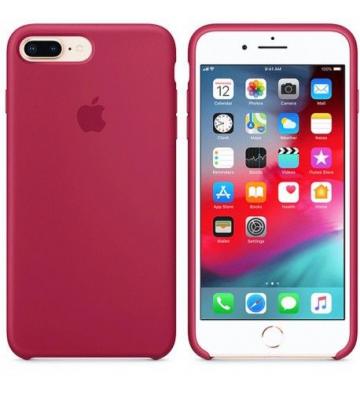 Coque Silicone Original Pour iphone 8 Plus / 7 Plus - Neon Rose 