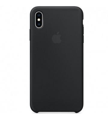 Coque Silicone Original Pour iphone XS MAX - Noir 