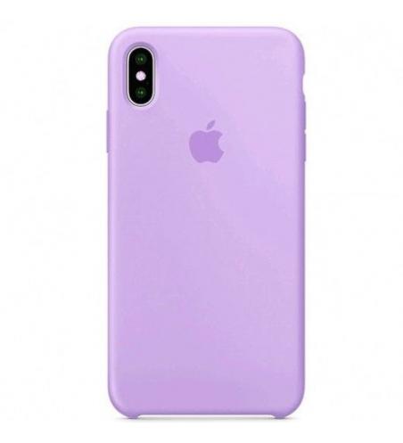 Coque Silicone Original Pour iphone XS MAX - Purple 