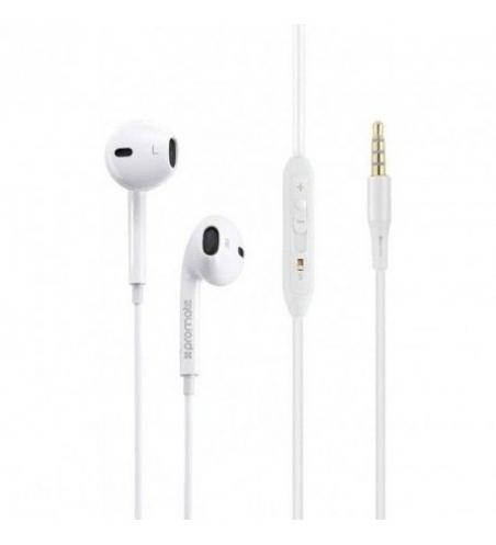 Écouteurs Stéréo PROMATE Gearpod-is2 - Blanc 