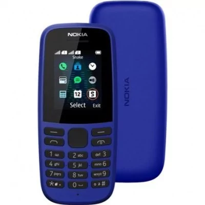 Globe Store - Téléphone Portable NOKIA 105 - Bleu - N°1 du High-Tech en Tunisie !
