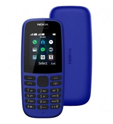 Globe Store GS - Téléphone Portable NOKIA 105 - Bleu - N°1 du High-Tech en Tunisie !