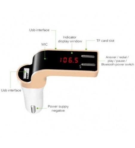 Lecteur MP3 Pour Voiture - Bluetooth 