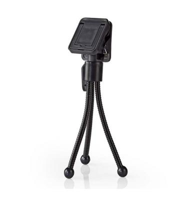 MINI TRÉPIED POUR SMARTPHONE 15,8CM - NOIR 
