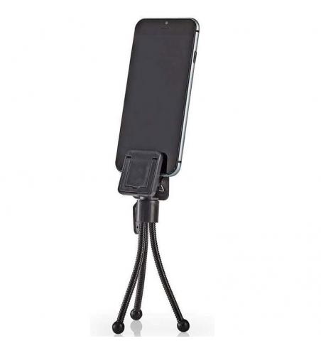 MINI TRÉPIED POUR SMARTPHONE 15,8CM - NOIR 
