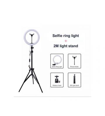 Ring light avec trépied anneau Lumière LED 