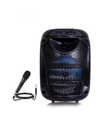 Bluetooth Speaker with Mic Black, ZQS-6115 