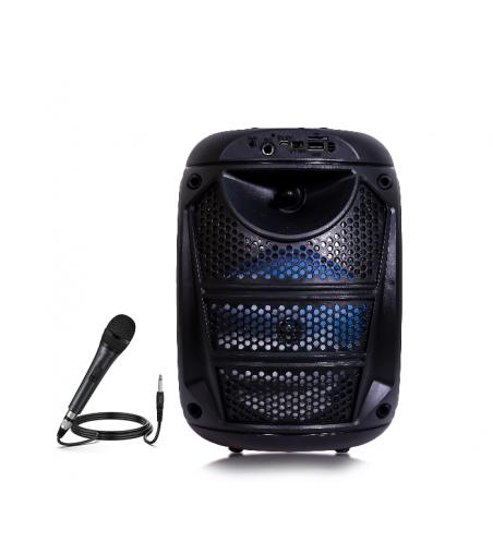 Bluetooth Speaker with Mic Black, ZQS-6115 