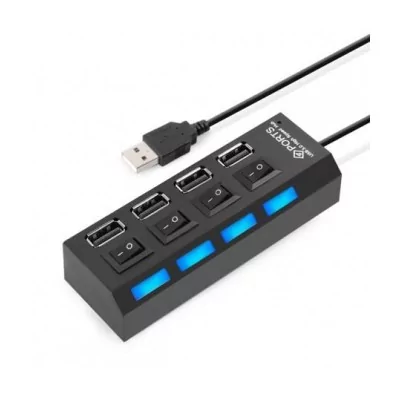 Globe Store - HUB USB 4 PORTS AVEC INTERRUPTEUR - N°1 du High-Tech en Tunisie !