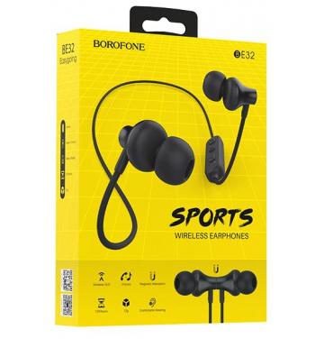 ÉCOUTEURS BLUETOOTH SANS FIL BOROFONE BE32 NOIR 