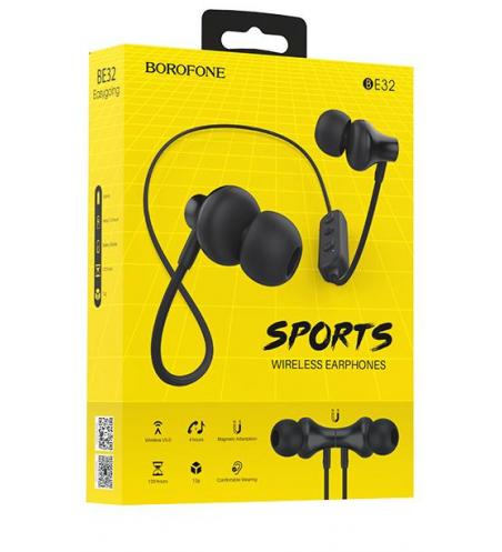 Globe Store GS - ÉCOUTEURS BLUETOOTH SANS FIL BOROFONE BE32 NOIR - N°1 du High-Tech en Tunisie !