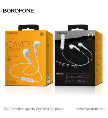 ÉCOUTEURS BLUETOOTH SANS FIL BOROFONE BE22 BLANC 