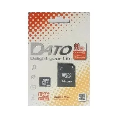 Globe Store - Carte Mémoire Micro SD DatoTek 8 Go - Class 10 - N°1 du High-Tech en Tunisie !
