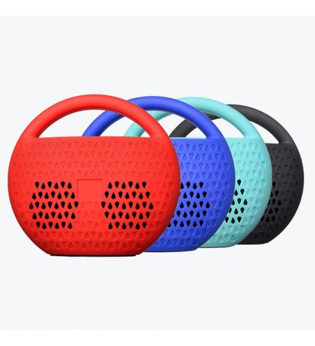 Globe Store GS - HAUT PARLEUR PORTABLE AK105 BLUETOOTH - BLUE - N°1 du High-Tech en Tunisie !