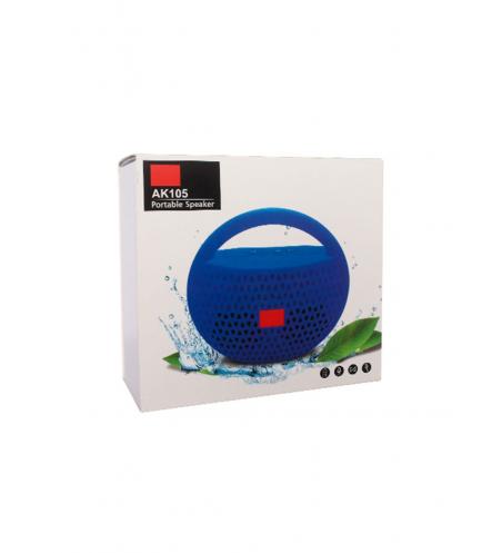HAUT PARLEUR PORTABLE AK105 BLUETOOTH - BLUE 