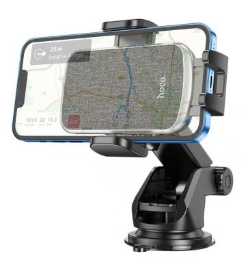 Hoco Support Télescopique de voiture pour Smartphones - Tableau de bord et pare-brise 