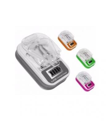 Chargeur Batterie avec afficheur LCD + 1xUSB 