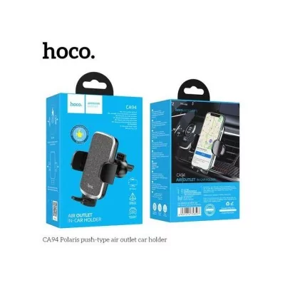 Globe Store - Hoco Support Smartphones de voiture avec Rotation à 360° - Pour Sortie d'air - N°1 du High-Tech en Tunisie !
