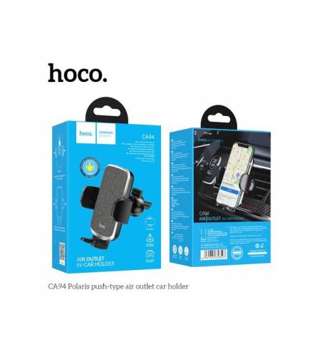 Hoco Support Smartphones de voiture avec Rotation à 360° - Pour Sortie d'air 