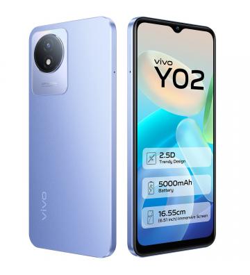 Smartphone Vivo Y02 Bleu 