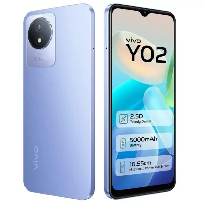 Globe Store - Smartphone Vivo Y02 Bleu - N°1 du High-Tech en Tunisie !