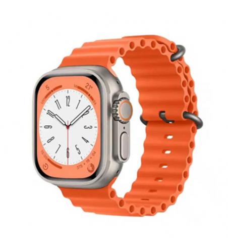 MONTRE CONNECTÉE T800 ULTRA - ORANGE 