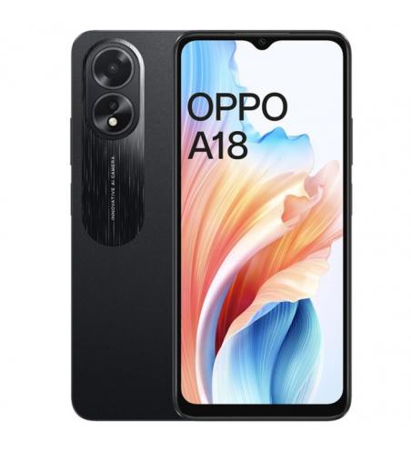 Smartphone Oppo A18 4go 128Go Black 