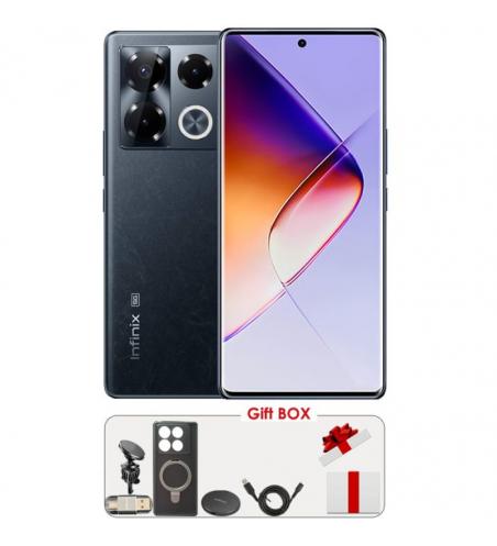 SMARTPHONE INFINIX NOTE 40 PRO+ 5G 12GO 256GO NOIR + GIFT BO 