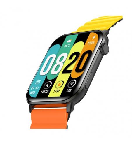 Montre Connectée KIESLECT Calling Watch KS - Orangé & Jaune 