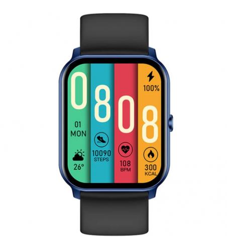 MONTRE CONNECTÉE Kieslect Smart Calling Watch Ks Mini / Noir et Bleu 