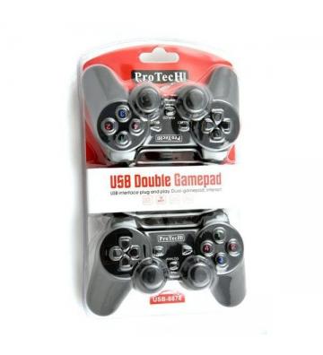 DOUBLE MANETTE POUR PC ANALOGUE USB 