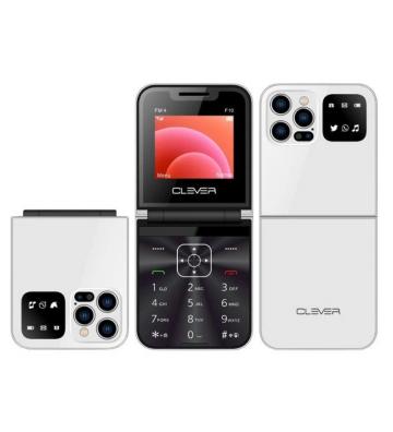 Téléphone Portable Clever F10 Blanc 