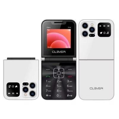 Globe Store - Téléphone Portable Clever F10 Blanc - N°1 du High-Tech en Tunisie !