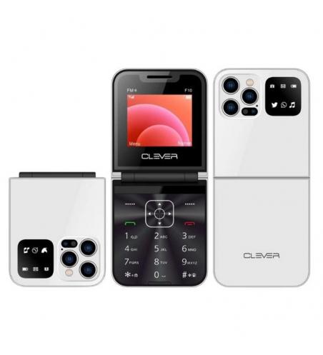 Téléphone Portable Clever F10 Blanc 