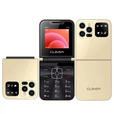 Globe Store - Téléphone portable Clever F10 Gold - N°1 du High-Tech en Tunisie !