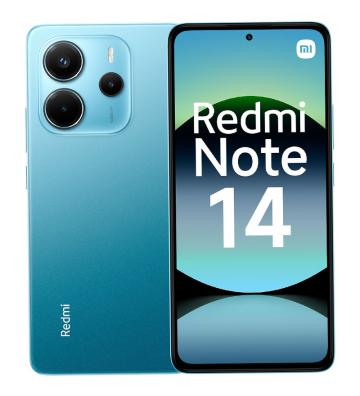 Smartphone Xiaomi Redmi Note 14 8Go 256Go Bleu 